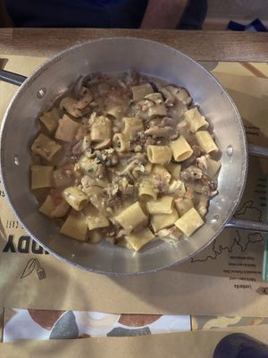 Mushroom pasta  at Buddy VEGGY in Rome