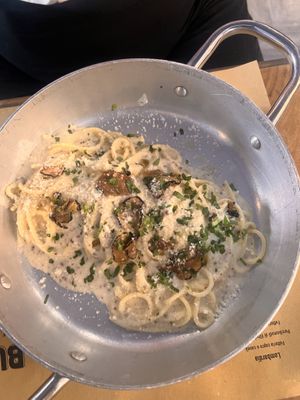 Gluten free truffle pasta   at Buddy VEGGY in Rome