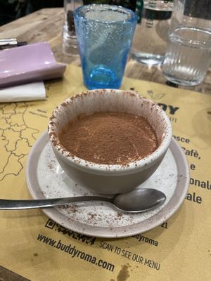 Tiramisu vegan   at Buddy VEGGY in Rome