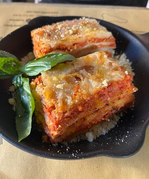 Lasagna  at Buddy VEGGY in Rome