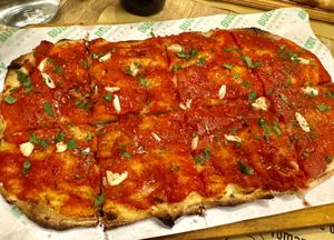 Pinsa Marinara  at Buddy VEGGY in Rome