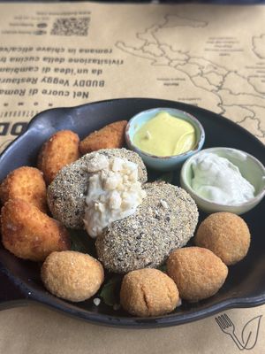 Fritto misto Buddy Vegan  at Buddy VEGGY in Rome