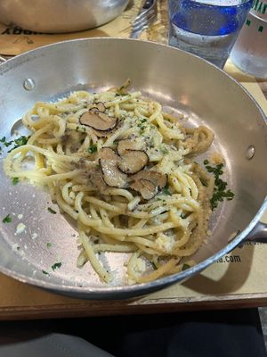 truffle pasta  at Buddy VEGGY in Rome