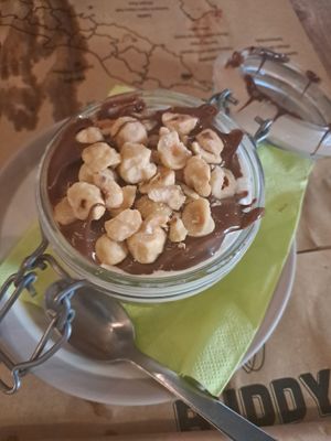 A dessert. I can't remember what it was called but it was delicious. at Buddy VEGGY in Rome