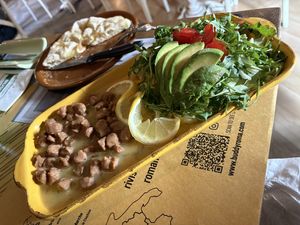 Lemon soy chunks 🍋  at Buddy VEGGY in Rome