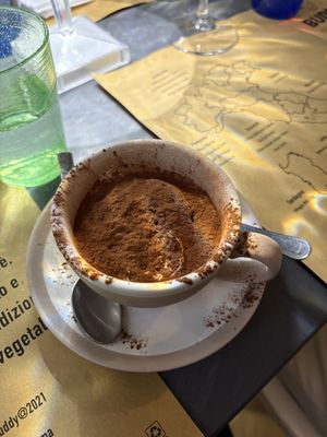 Tiramisu to die for  at Buddy VEGGY in Rome