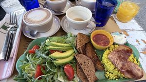 Vegan breakfast  at Buddy VEGGY in Rome