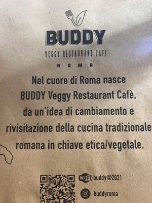   at Buddy VEGGY in Rome