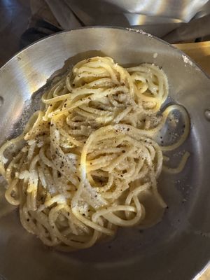 caccio e pepe  at Buddy VEGGY in Rome