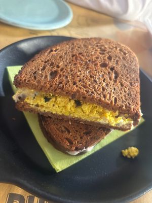 Tofu sandwich   at Buddy VEGGY in Rome