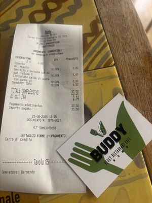   at Buddy VEGGY in Rome