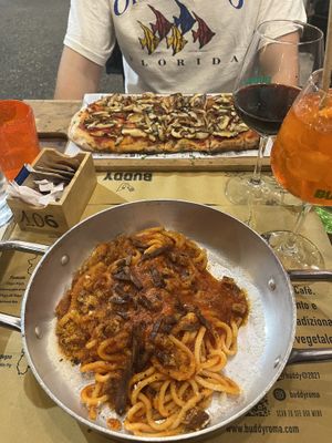 I nearly cried this pasta was so good  at Buddy VEGGY in Rome