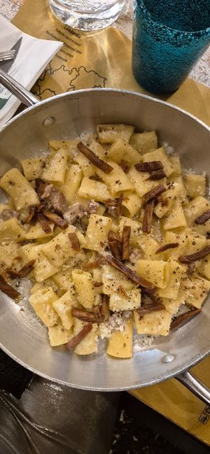 Amazing carbonara 😋 at Buddy VEGGY in Rome