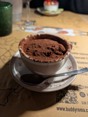 Oreo Tiramisu at Buddy VEGGY in Rome