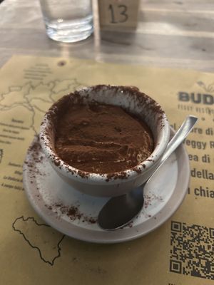 Tiramisu  at Buddy VEGGY in Rome