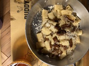 Carbonara style Pasta  at Buddy VEGGY in Rome