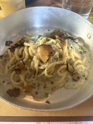 Truffle pasta  at Buddy VEGGY in Rome
