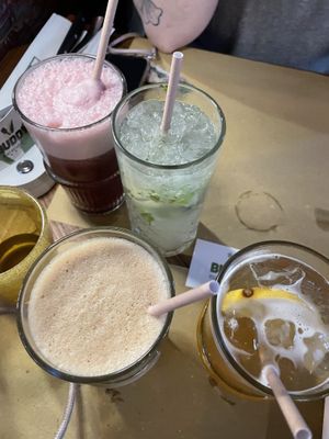 Iced Coffee, juice, Virgin mojito, ice tea   at Buddy VEGGY in Rome