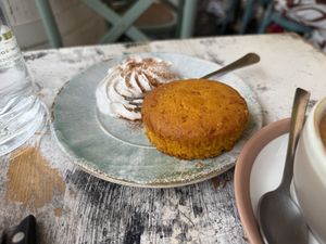 Carrot cake   at Buddy VEGGY in Rome