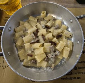 Carbonara at Buddy VEGGY in Rome