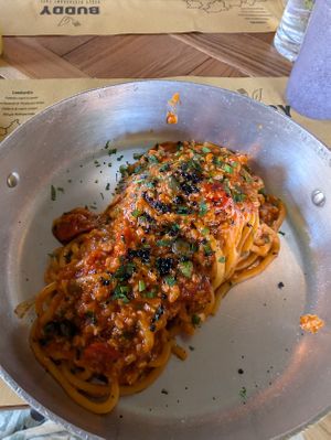 Tuna pasta  at Buddy VEGGY in Rome