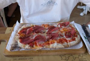 Speck pizza  at Buddy VEGGY in Rome
