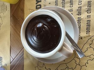 Hot chocolate  at Buddy VEGGY in Rome