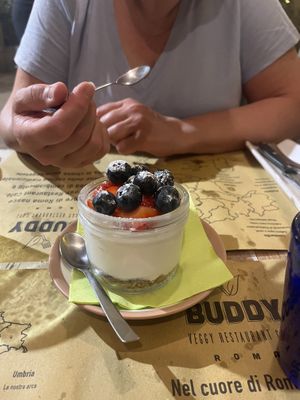 Cheesecake  at Buddy VEGGY in Rome