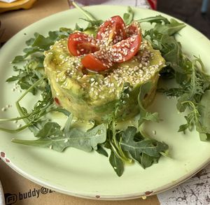 Avocado tartar  at Buddy VEGGY in Rome