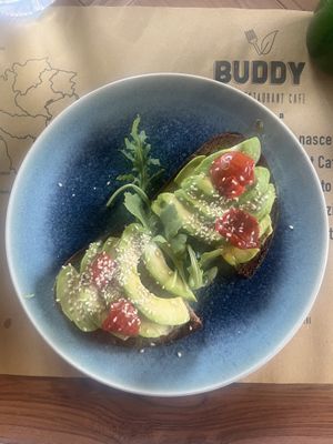 Bruschetta 😋  at Buddy VEGGY in Rome
