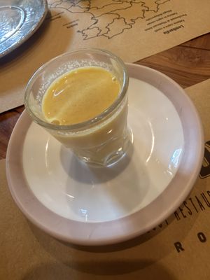 Ginger shot  at Buddy VEGGY in Rome