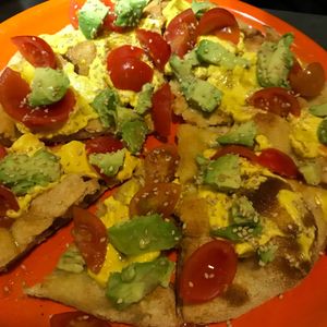 Vegan pizza  at Buddy VEGGY in Rome