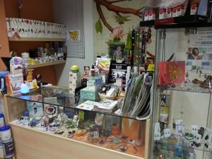 View of the shop at Esencias de la Tierra in Torrevieja