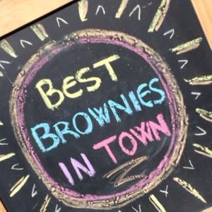 Brownies! at Caffe della Pace in Montreal