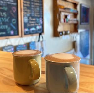 Cortado ❤️ at Caffe della Pace in Montreal