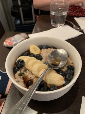 Porridge options are good too  at roots - Lintheschergasse in Zurich