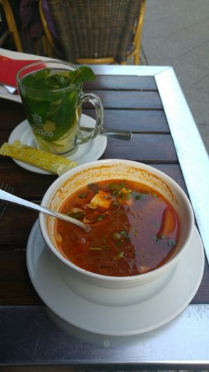 Tom Yum Soupe at Savory Chay in Berlin