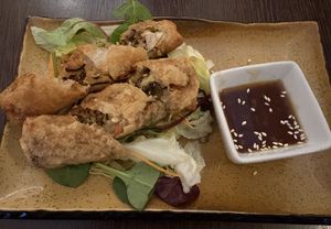 Spring rolls 🤍🌱  at Savory Chay in Berlin