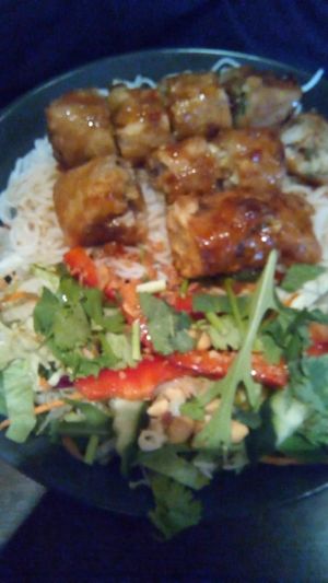 Spring rolls at Savory Chay in Berlin