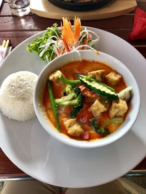 Massaman curry at Savory Chay in Berlin
