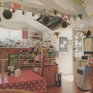 homely and pretty at The Garden Shed Cafe in Leamington Spa