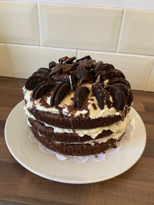 oreo cake at The Garden Shed Cafe in Leamington Spa