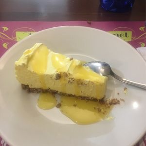 Tarta de limón at Natura Gourmet in Alicante