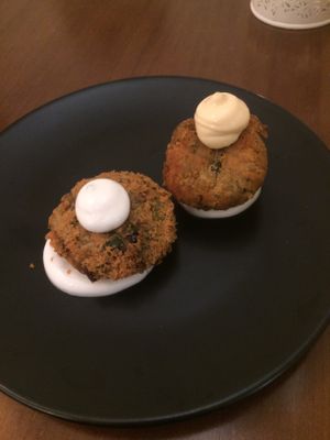 croquettes  at Natura Gourmet in Alicante