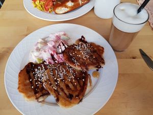 Pancakes at Tante Emmas Veganeria in Saarbrucken