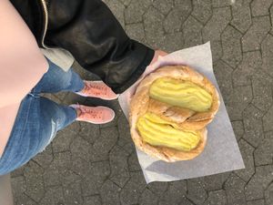 Puddingbrezel at Tante Emmas Veganeria in Saarbrucken