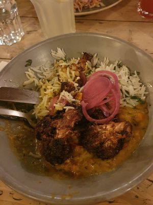 Vegan curry at Lounges - Brasco Lounge in Liverpool