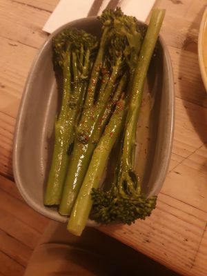 Brocoli stems (side) at Lounges - Brasco Lounge in Liverpool