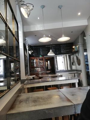 Inside view at Hamburgueria do Bairro - Abarracamento in Lisbon