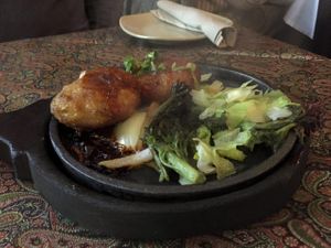 Alu Ki Tikki at Ginger Garlic in Eltham